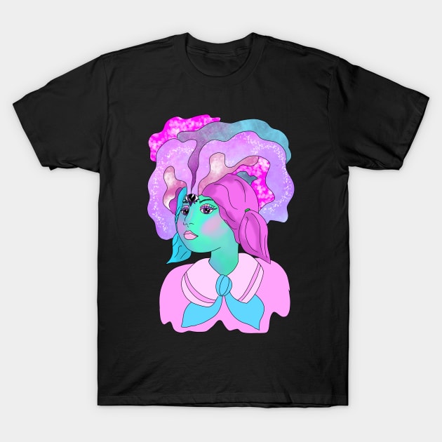 third eye girl T-Shirt by SchlockHorror